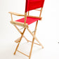 Bar Height (30″) Director’s Chair – Gold Medal Classic Natural Finish