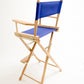 Bar Height (30″) Director’s Chair – Gold Medal Classic Natural Finish