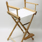 Bar Height (30″) Director’s Chair – Gold Medal Classic Natural Finish