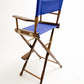 Bar Height (30″) Director’s Chair – Gold Medal Classic Walnut Finish