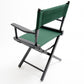 Table Height (18″) Director’s Chair – Gold Medal Commercial Black Finish