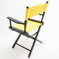 Table Height (18″) Director’s Chair – Gold Medal Commercial Black Finish
