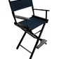 Counter Height (24″) Director’s Chair – Gold Medal Commercial Black Finish