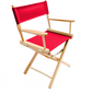 Bar Height (30″) Director’s Chair – Gold Medal Contemporary