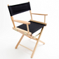 Bar Height (30″) Director’s Chair – Gold Medal Contemporary